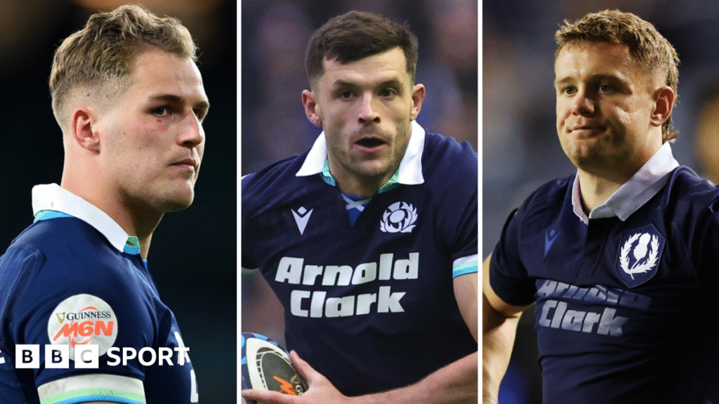 Six Nations 2026: Scotland drop Van der Merwe, Graham & Kinghorn