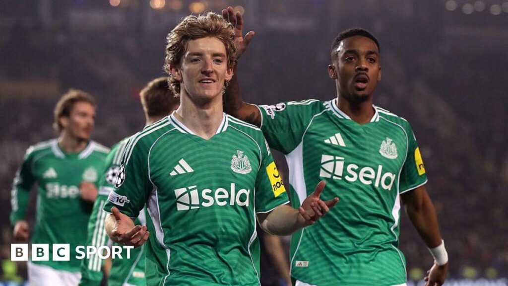 Anthony Gordon: Newcastle forward breaks Alan Shearer’s record