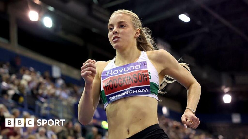 Keely Hodgkinson aims for 800m world record after national best Keely Hodgkinson aims for 800m world record after national best