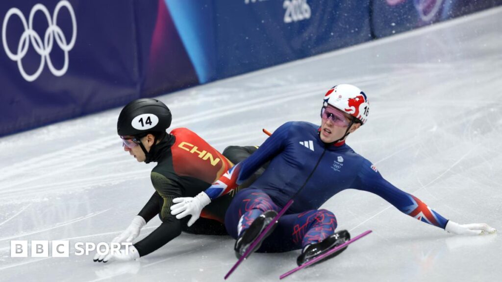 2026 Winter Olympics: Team GB ’25 years’ behind world’s best in short track