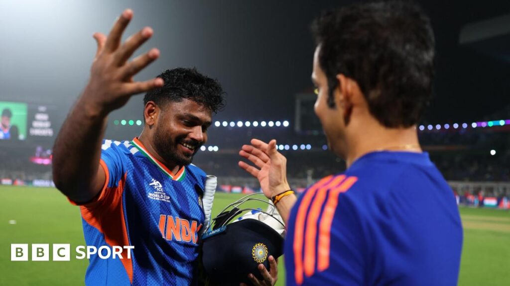 T20 World Cup 2026 results: Sanju Samson’s 97 gives India win over Windies and sets up England semi