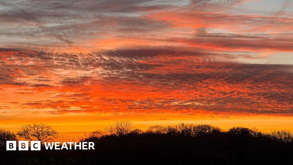 ‘Blood rain’ and fiery sunsets as Saharan dust sweeps UK