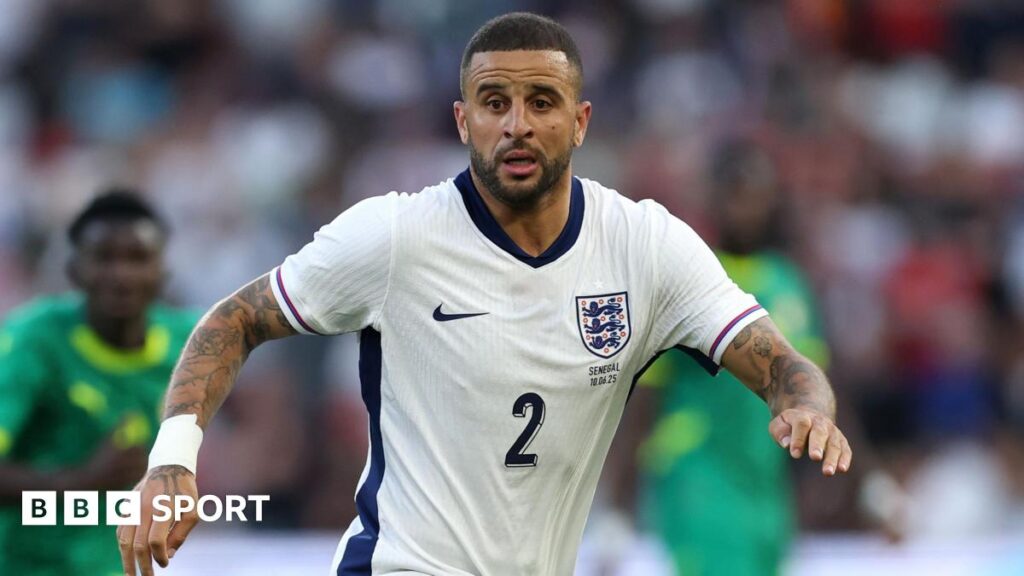 Kyle Walker: Burnley defender retires from international football after winning 96 caps for England