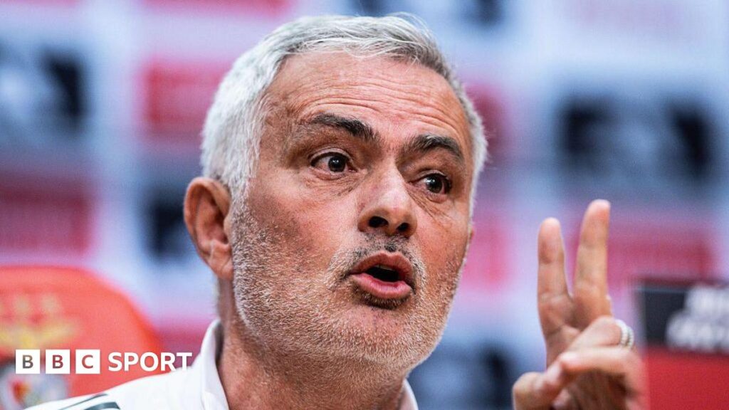 Jose Mourinho says Gianluca Prestianni will not play for him again if he racially abused Vinicius Jr Jose Mourinho says Gianluca Prestianni will not play for him again if he racially abused Vinicius Jr