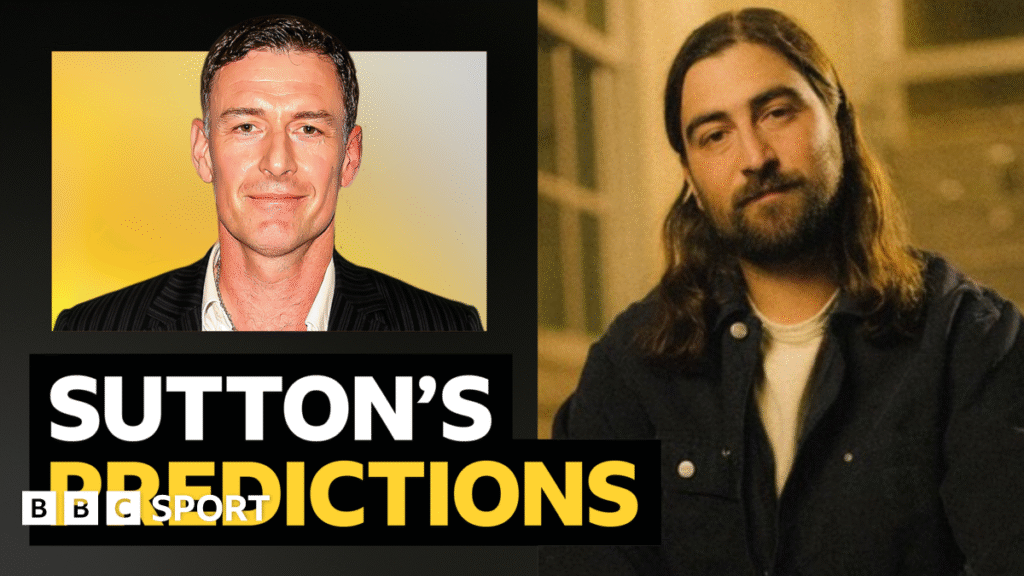 Premier League predictions: Chris Sutton v singer-songwriter & Chelsea fan Noah Kahan – and AI