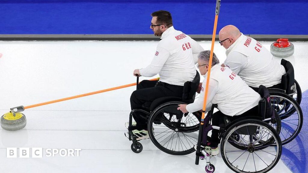 Winter Paralympics: GB wheelchair curlers suffer heartbreaking loss