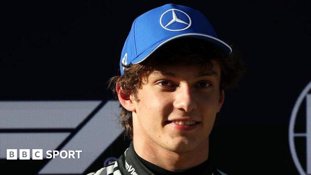 Chinese GP qualifying: Antonelli takes pole after Russell issues