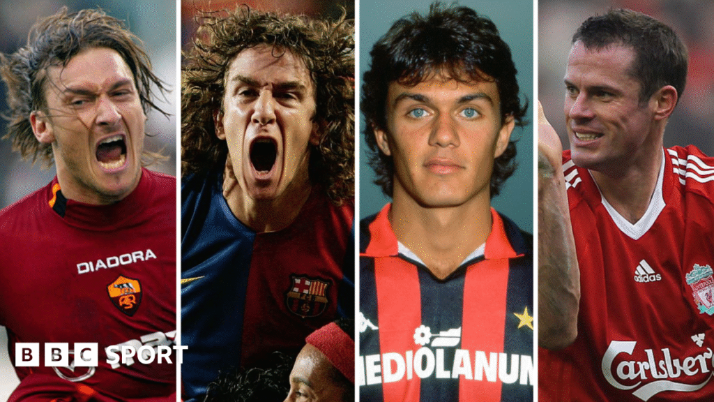 Totti, Maldini, Giggs, Adams: Ranking football’s greatest one-club men Totti, Maldini, Giggs, Adams: Ranking football’s greatest one-club men