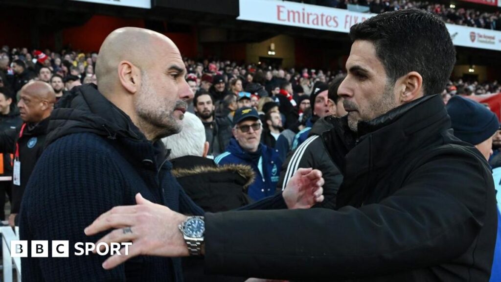 Man City v Arsenal: Pep Guardiola says he enjoys watching Gunners