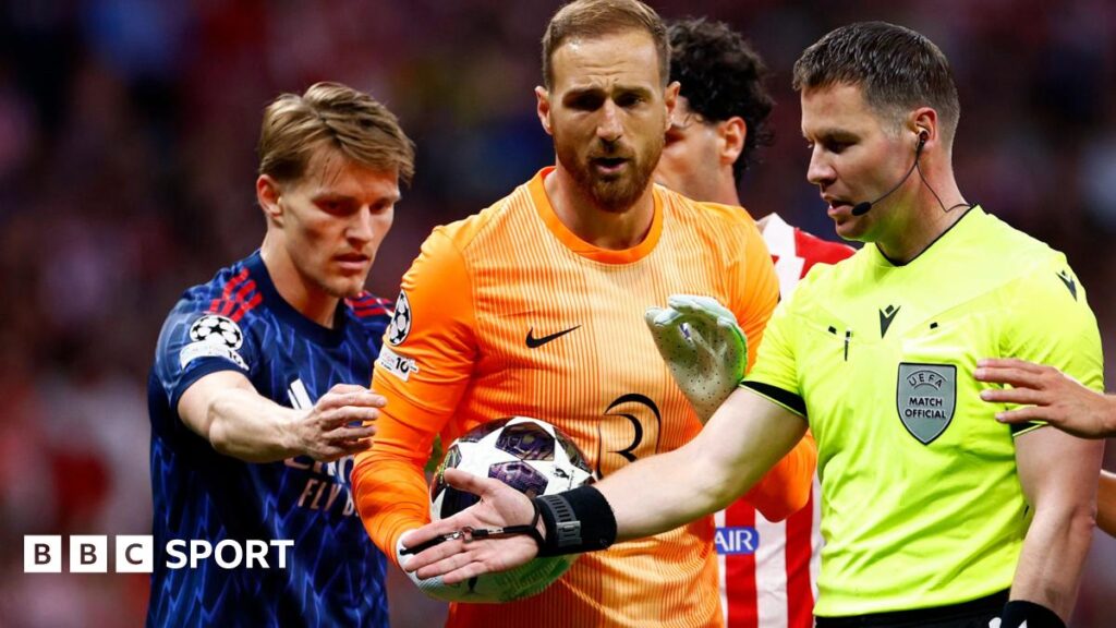 Atletico Madrid 1-1 Arsenal: Mikel Arteta ‘fuming’ with officials