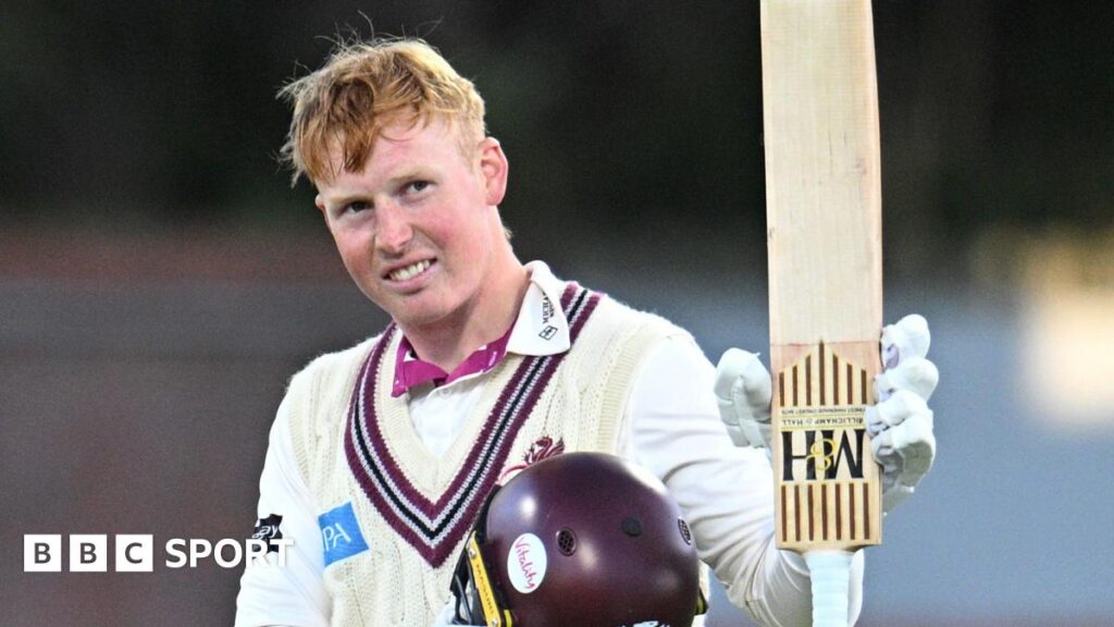 James Rew: What do England do about Somerset batter?