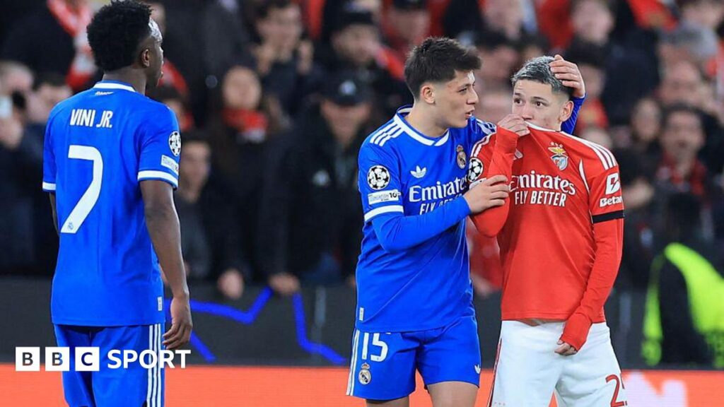 Gianluca Prestianni banned for six matches by Uefa