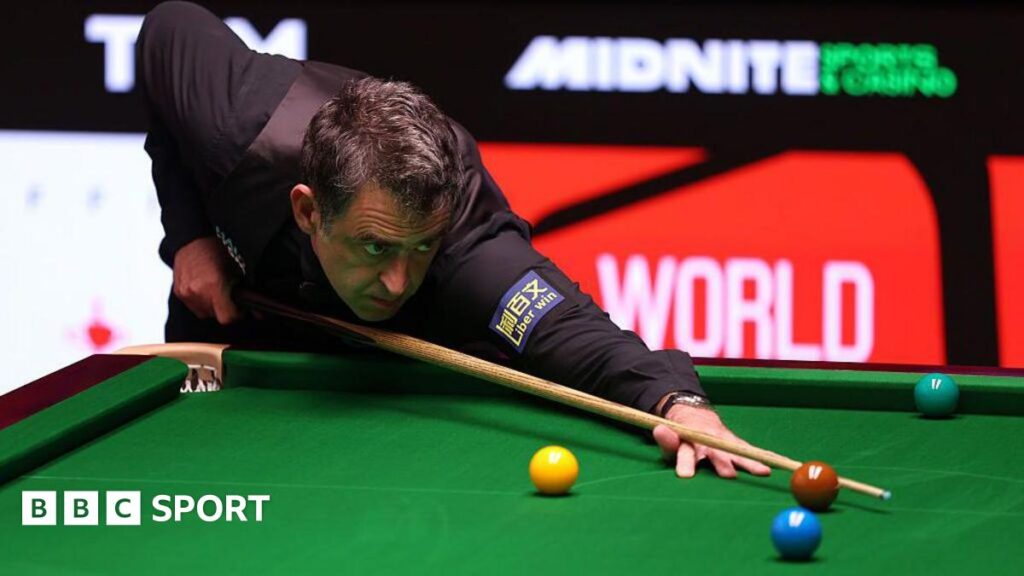 Ronnie O’Sullivan chasing eighth Crucible title at 50 years of age