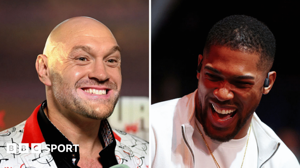 Tyson Fury vs Anthony Joshua mooted for September in Dublin