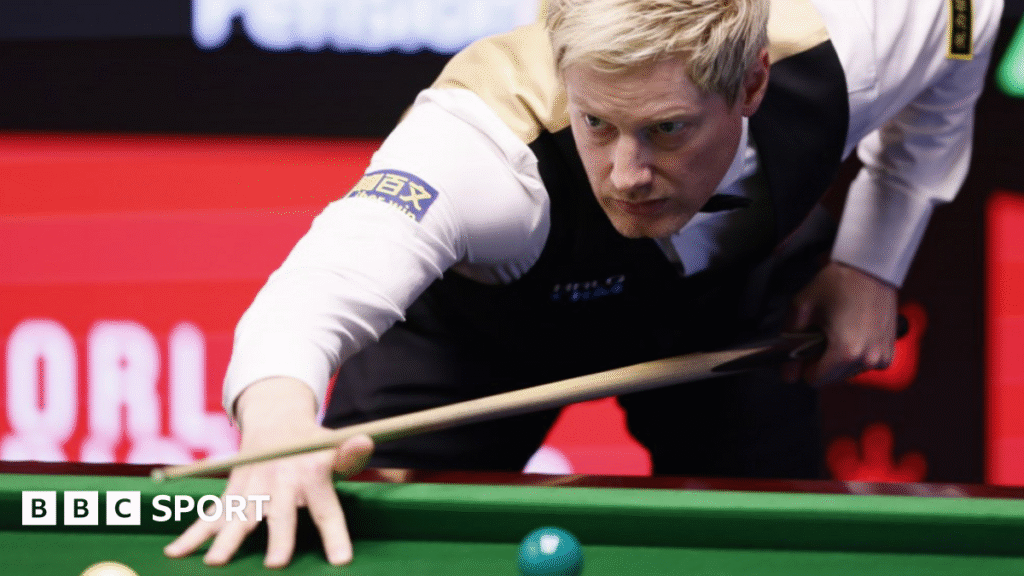 2026 World Snooker Championship: Neil Robertson victory equals Crucible seeds record
