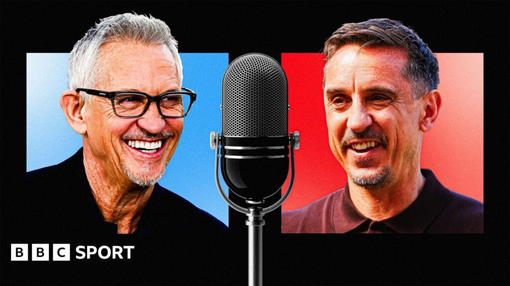 How Gary Neville and Gary Lineker became rival podcast moguls