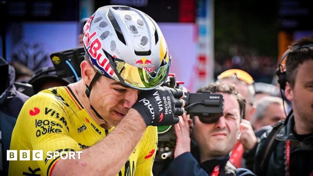 Paris-Roubaix 2026: Wout van Aert beats Tadej Pogacar in sprint finish Paris-Roubaix 2026: Wout van Aert beats Tadej Pogacar in sprint finish