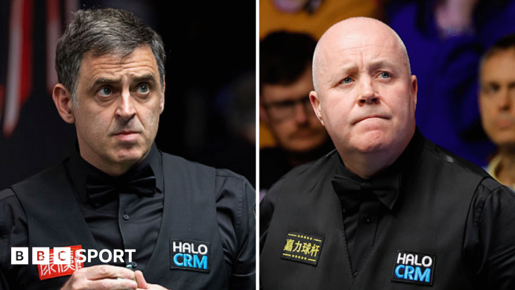 Ronnie O’Sullivan and John Higgins renew their rivalry at the 2026 World Snooker Championship