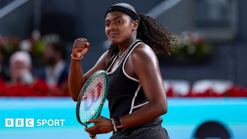 Baptiste saves six match points to stun Sabalenka at Madrid Open