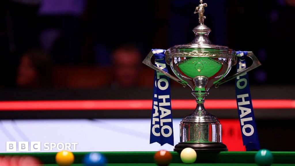 2026 World Snooker Championship draw: Ronnie O’Sullivan to play China’s He Guoqiang in Crucible round one