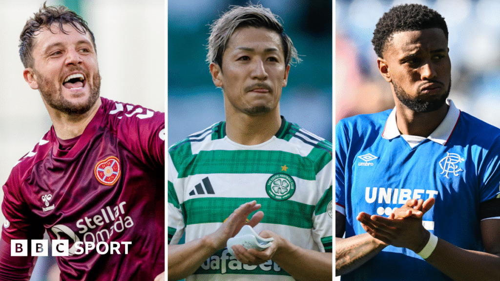 Rangers blink but twists still to come in colossal Scottish Premiership race as Hearts lead Celtic at top