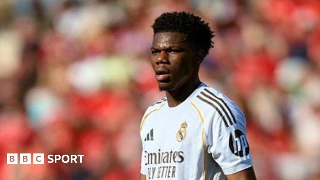 Real Madrid’s Aurelien Tchouameni on Man Utd radar