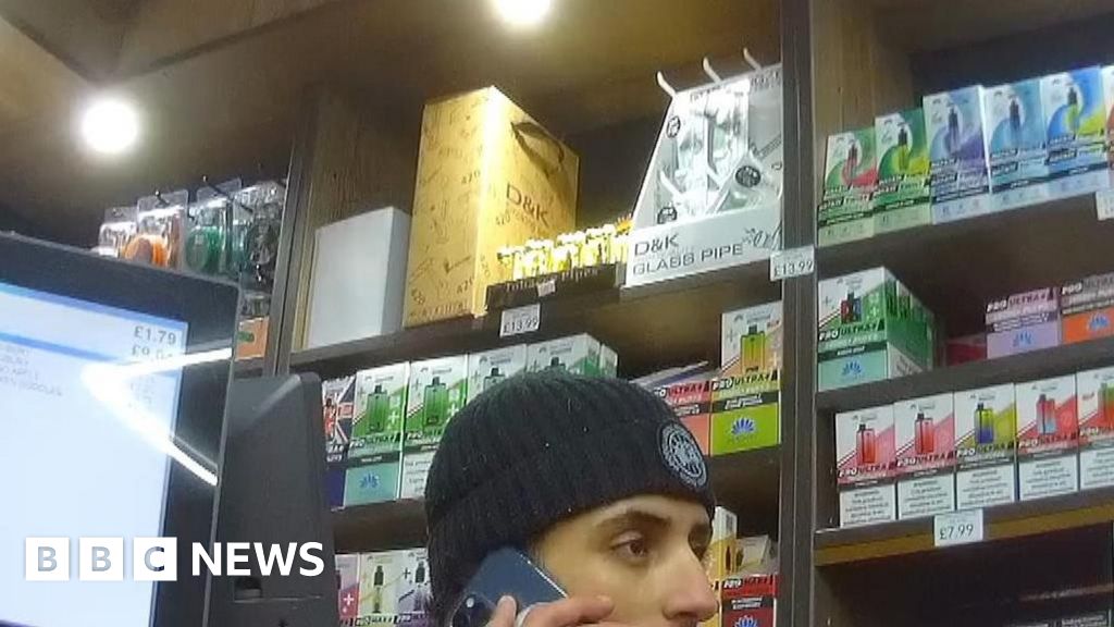 Man selling drugs at High Street mini-mart confronted by BBC