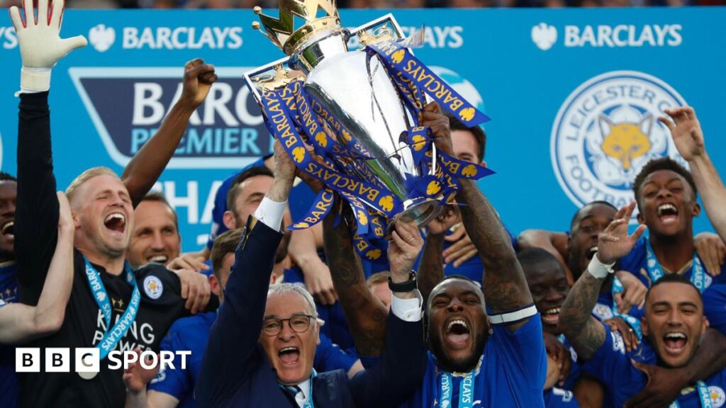 Leicester City’s 5,000-1 Premier League title win – 10 years on