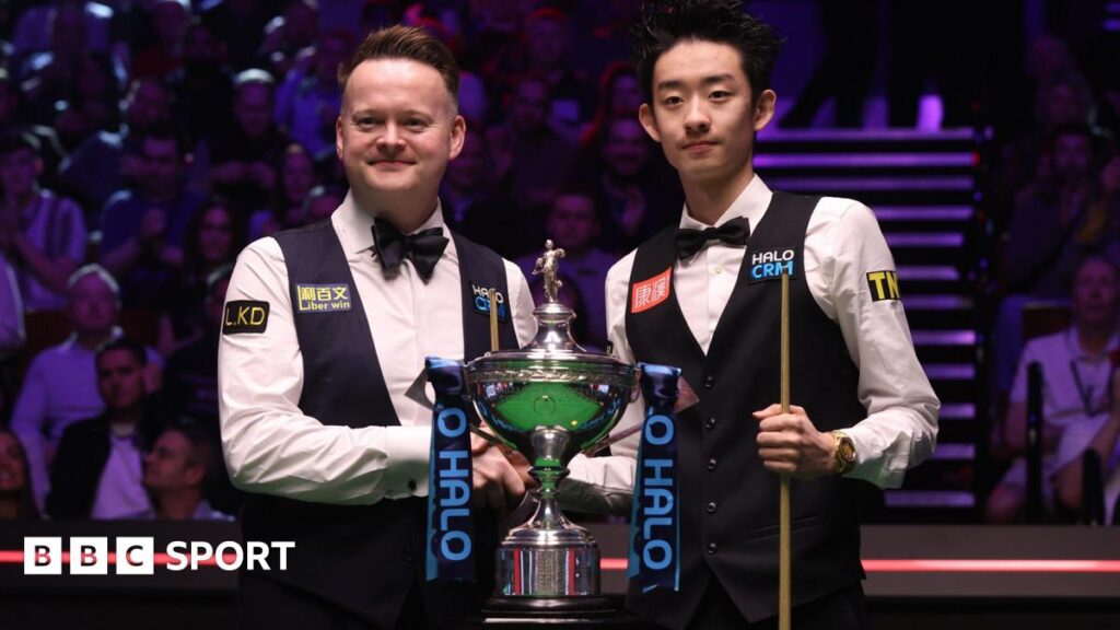 World Snooker Championship 2026: Shaun Murphy & Wu Yize level after first session of world final