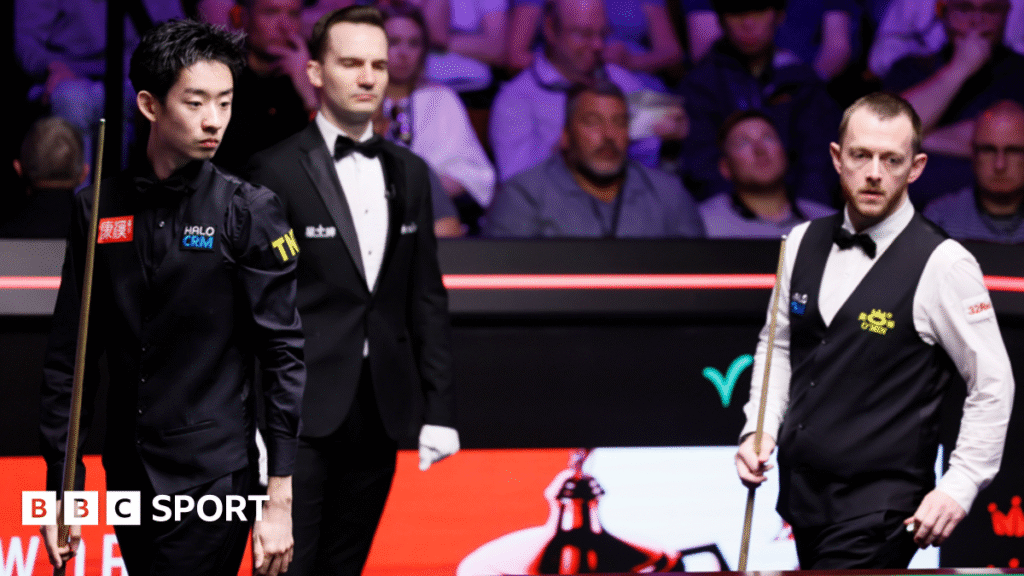 World Snooker Championship 2026: Wu Yize & Mark Allen set up thrilling finale to semi-final